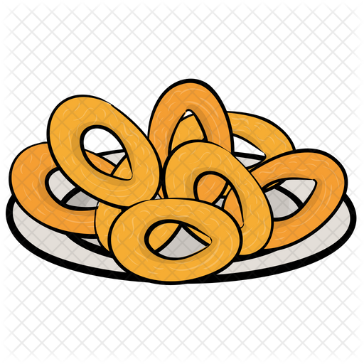 Onion ring PNG Isolated Photo