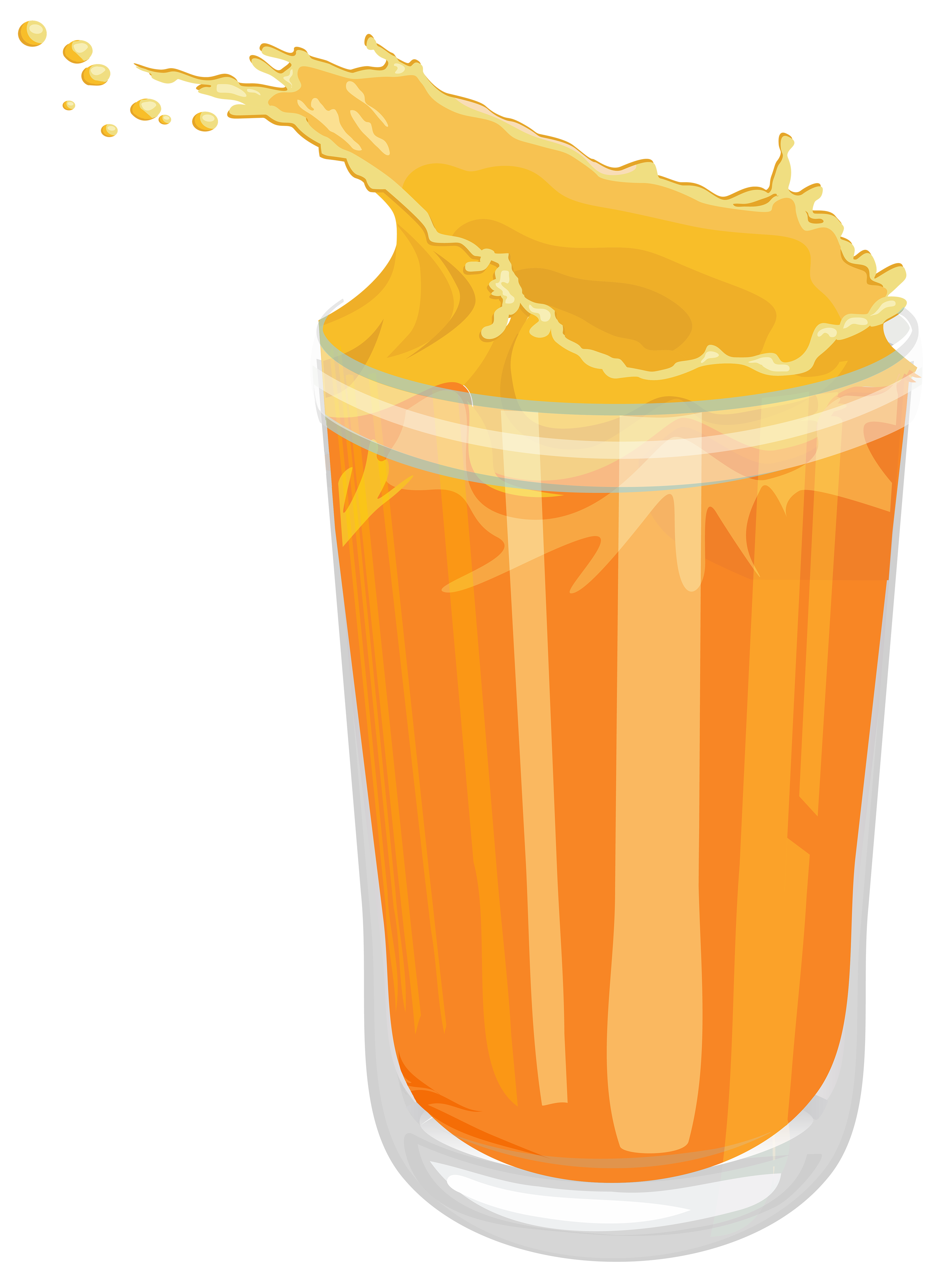 Orange juice PNG Picture