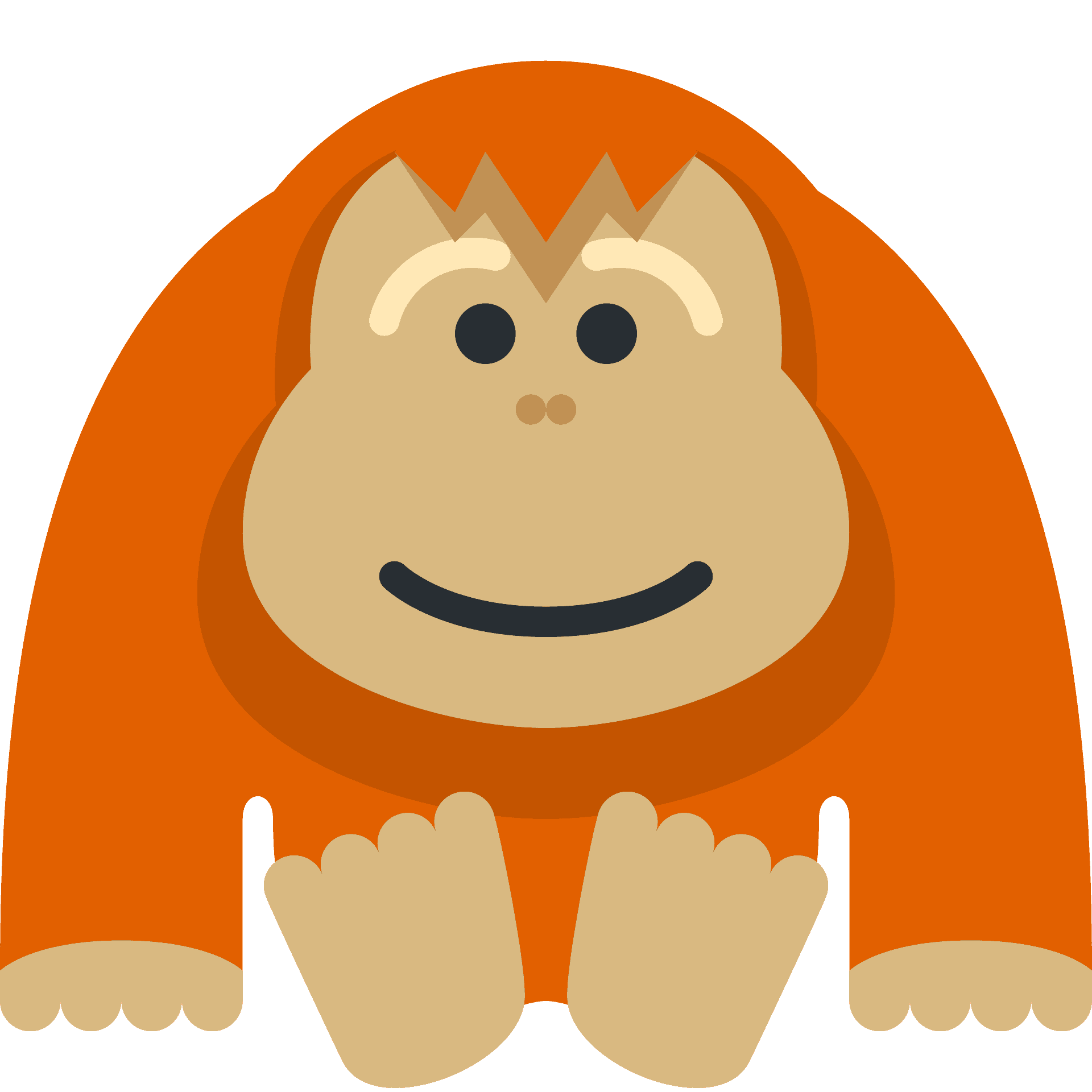 Orangutan PNG Isolated Image