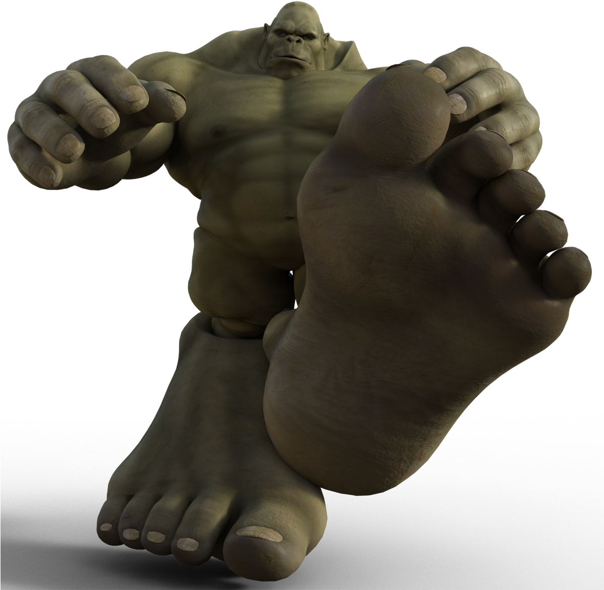 Orc PNG Isolated File
