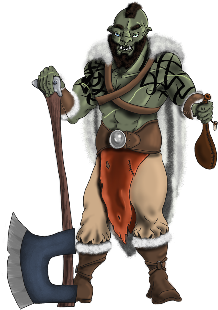Orc PNG Isolated HD
