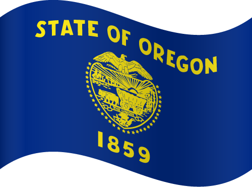 Oregon Flag PNG HD