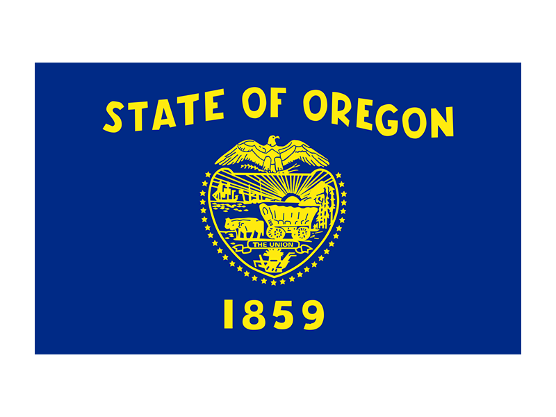 Oregon Flag PNG Pic