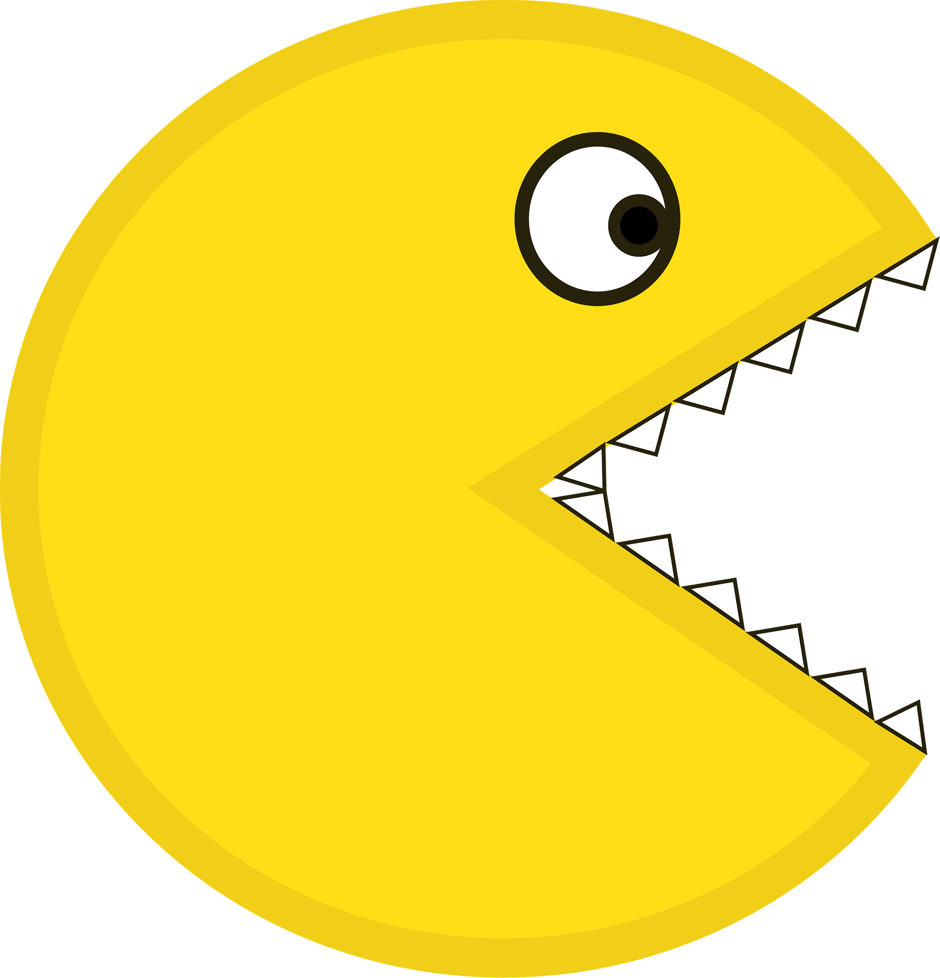 Pac-Man Transparent Isolated PNG