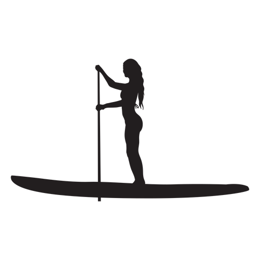 Paddle Boarding PNG Isolated HD