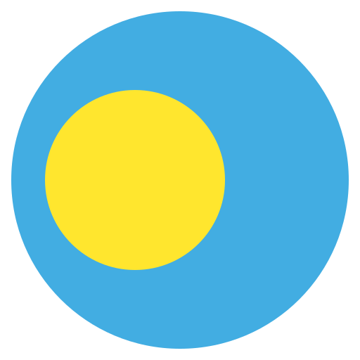 Palau Flag Transparent PNG