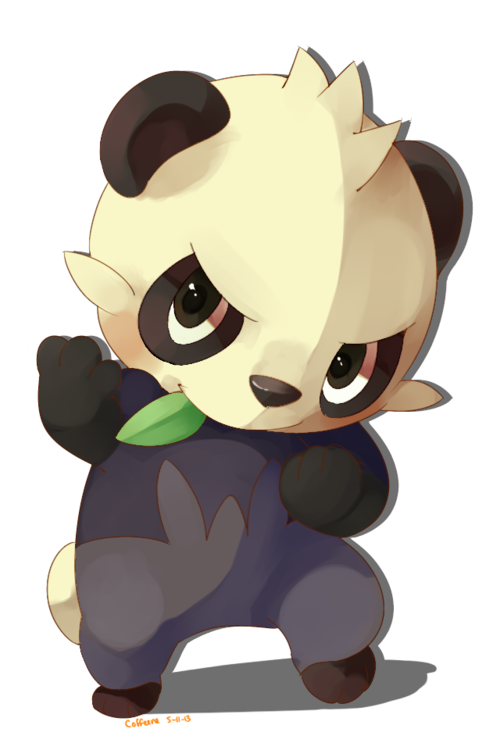 Pancham Pokemon PNG Isolated Clipart