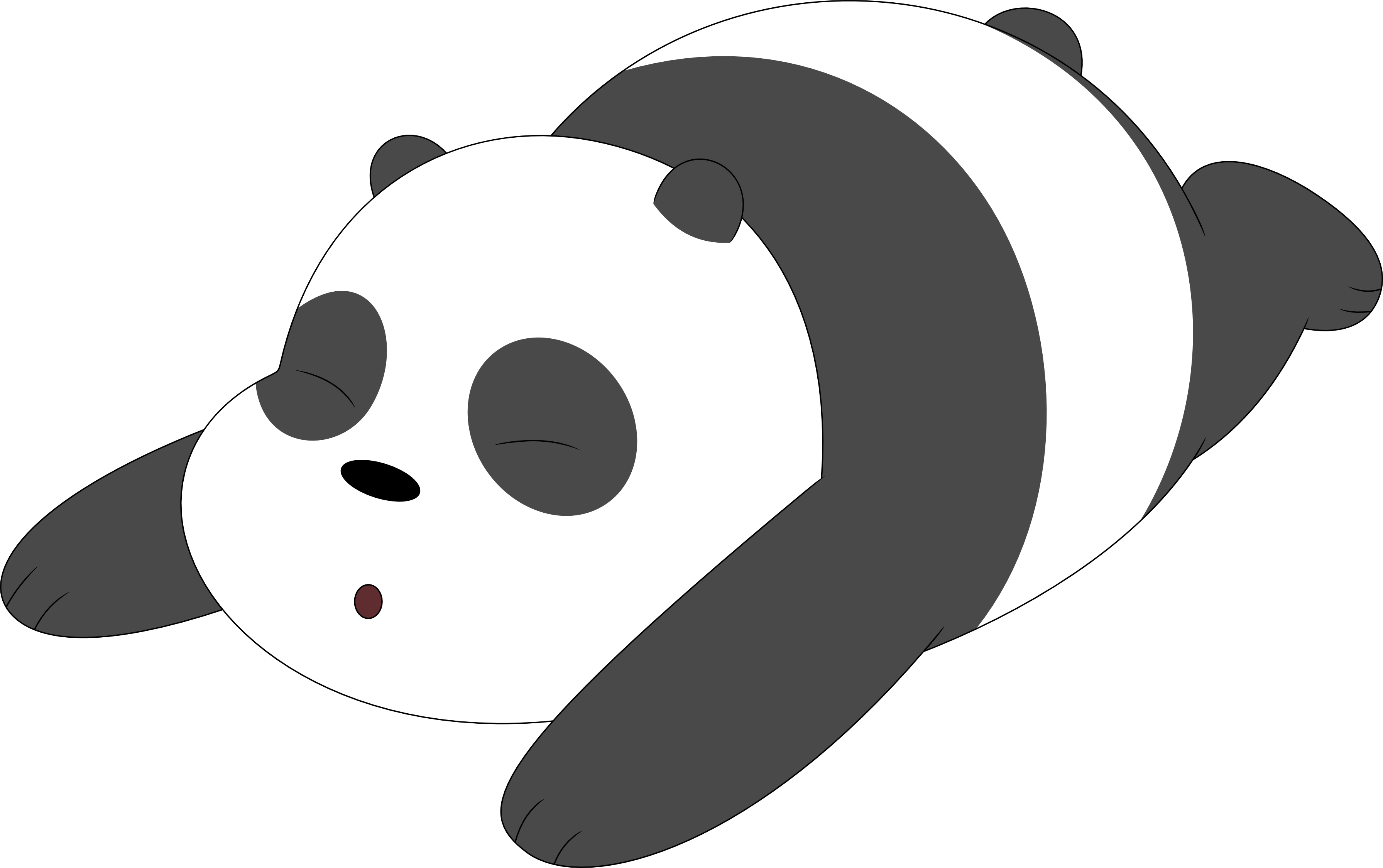 Panda Bear PNG Transparent