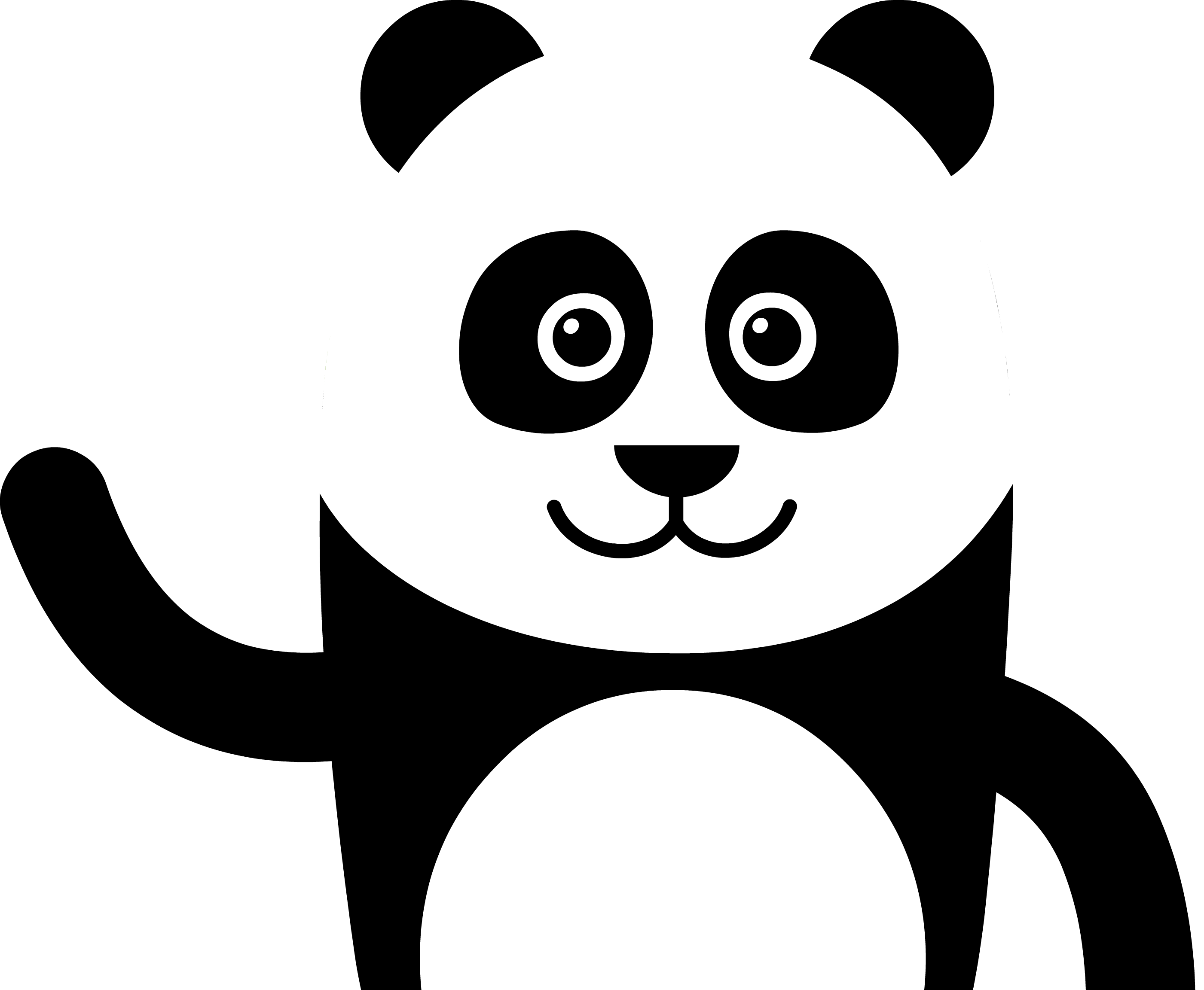 Panda PNG Background Image