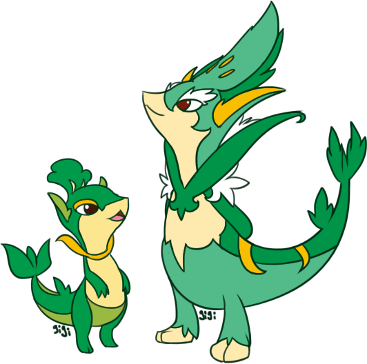 Pansage Pokemon PNG Isolated HD