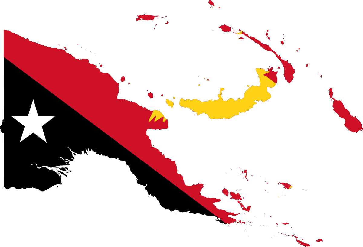 Papua New Guinea Flag PNG Pic