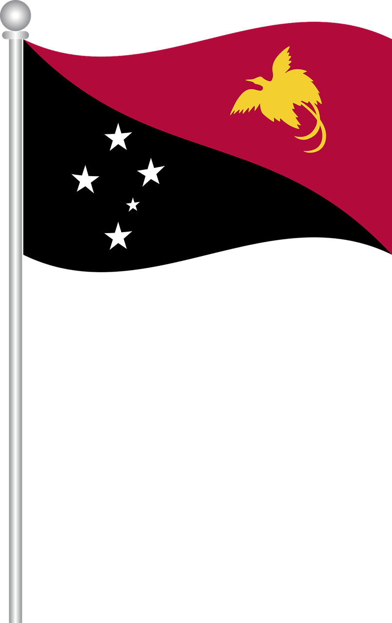 Papua New Guinea Flag Transparent PNG