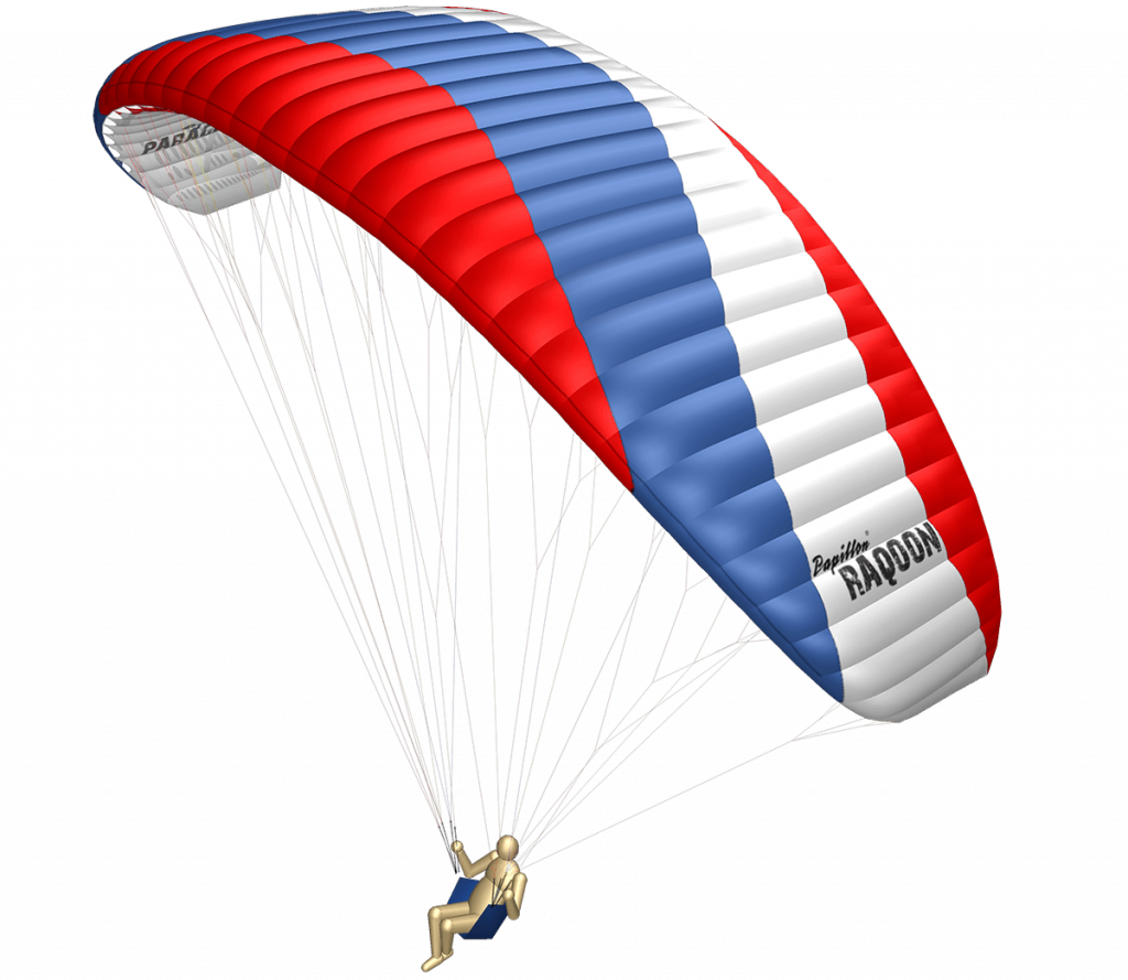 Paragliding PNG Isolated Photo