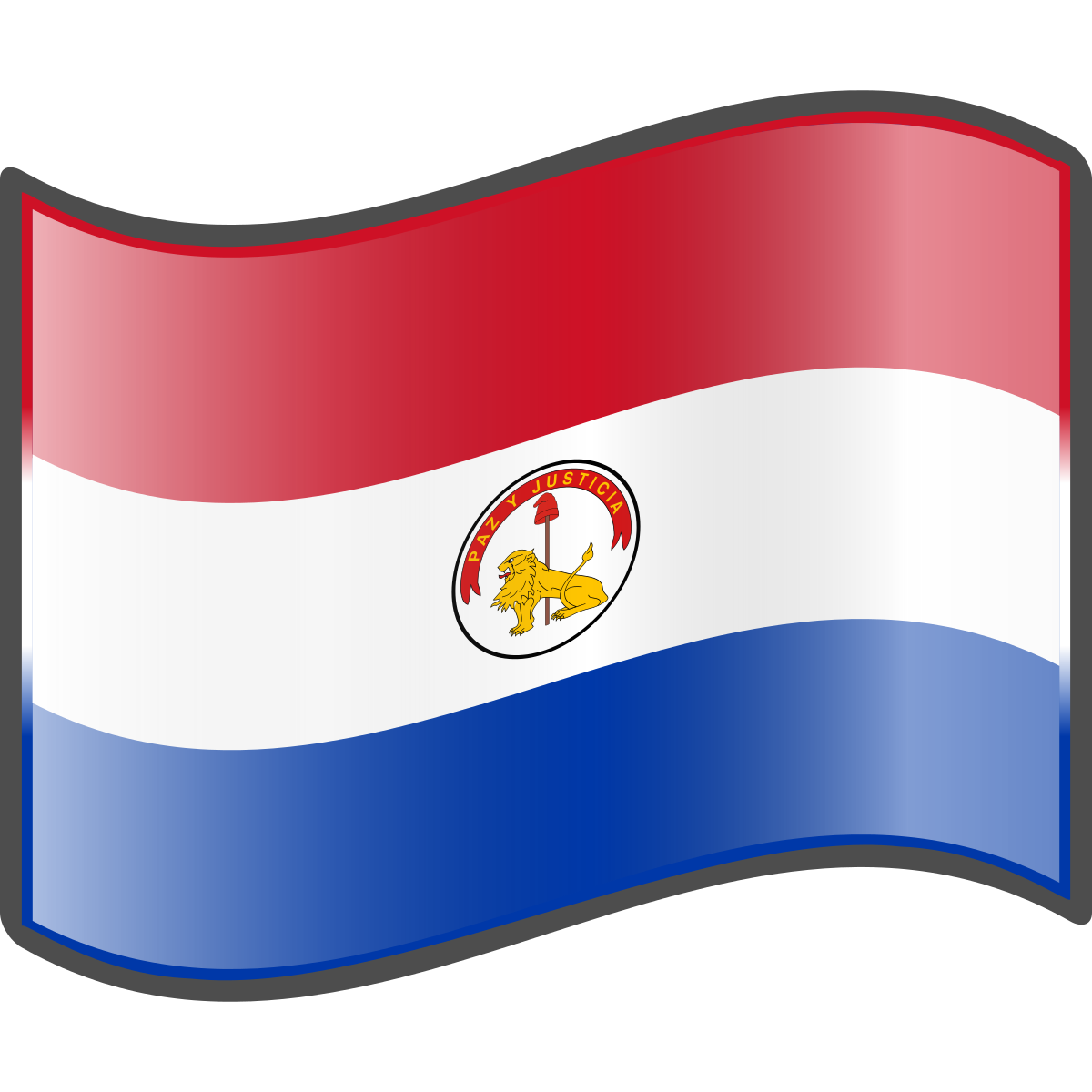 Paraguay Flag PNG Isolated Photos