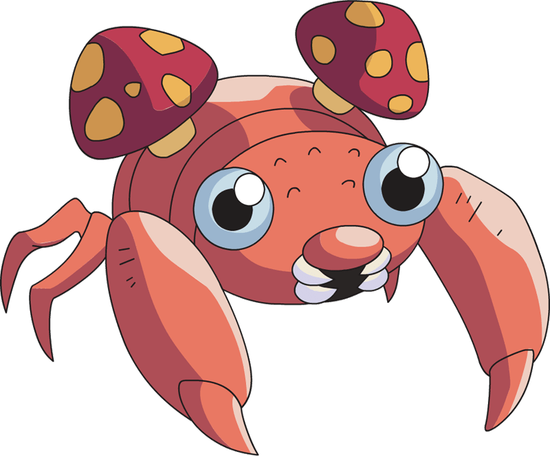 Parasect Pokemon PNG Isolated HD