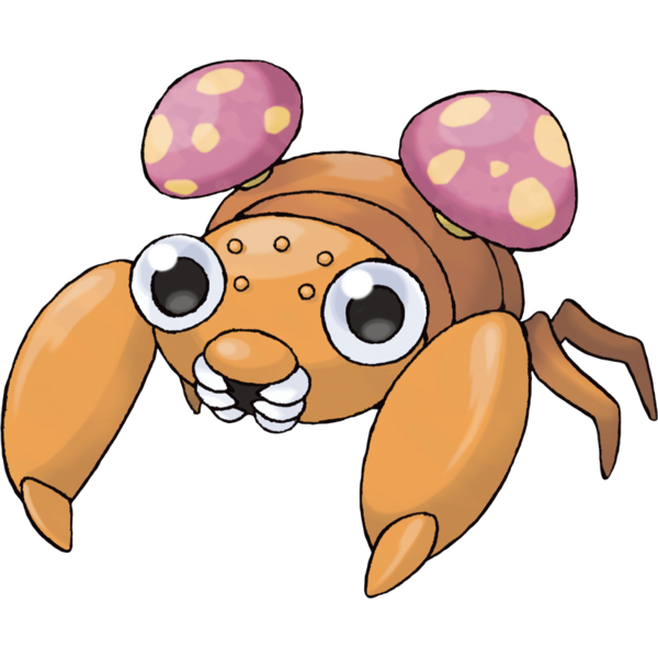 Parasect Pokemon PNG