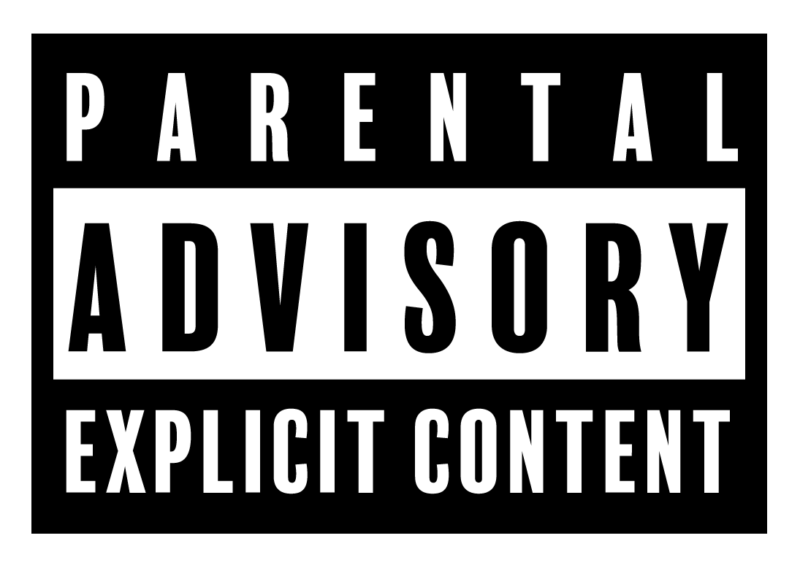 Parental Advisory PNG Isolated HD