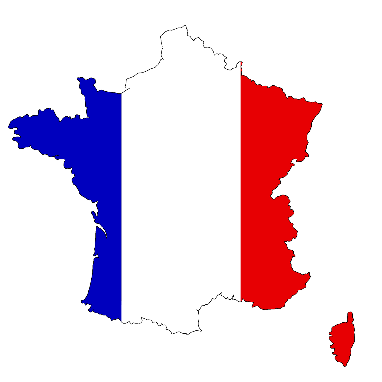Paris Flag PNG Picture