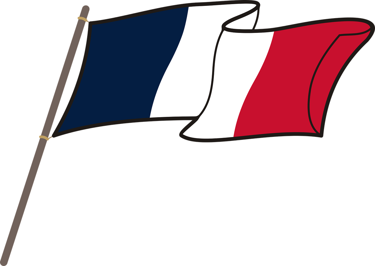Paris Flag PNG Transparent