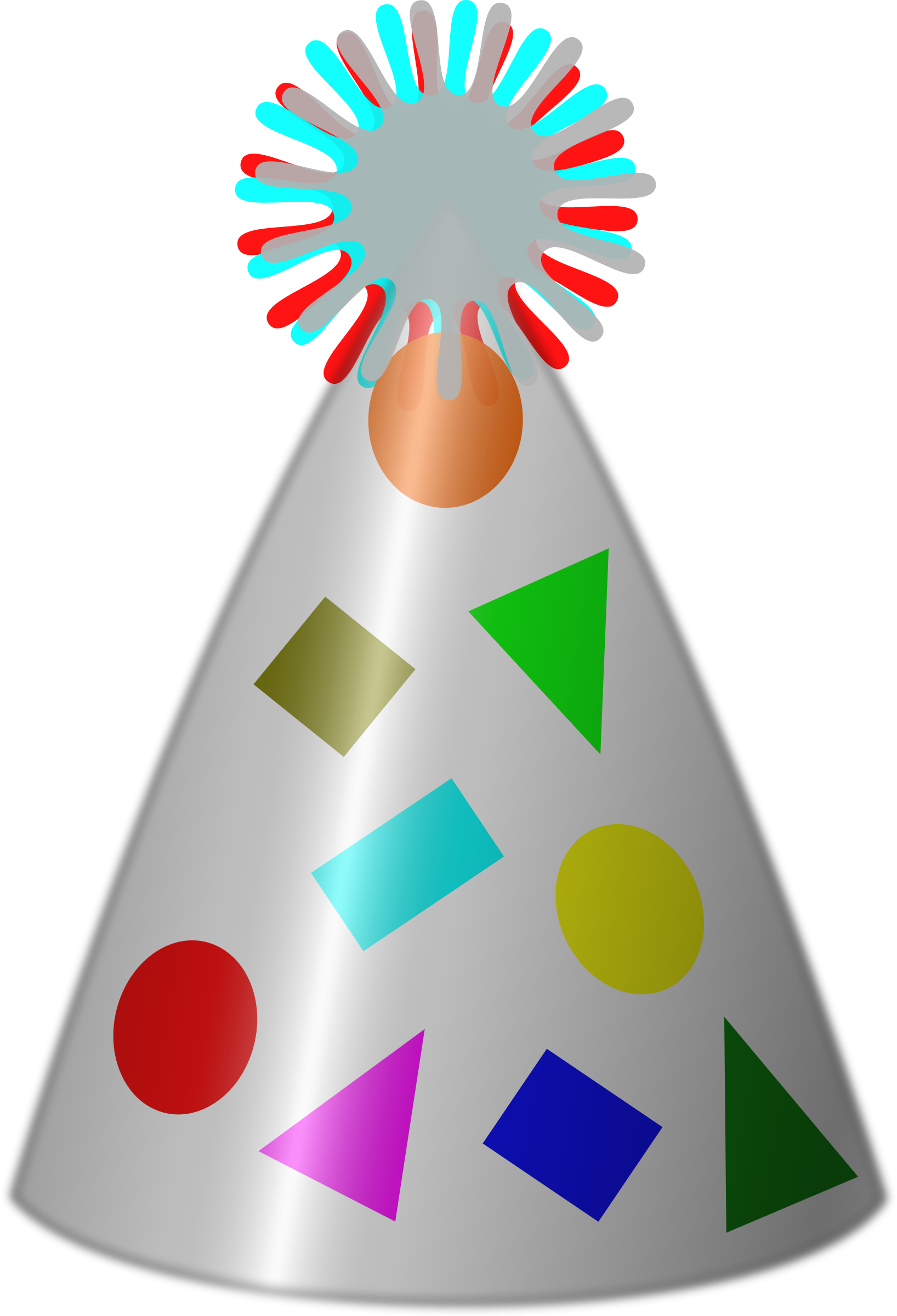 Party Birthday Hat PNG Background Image
