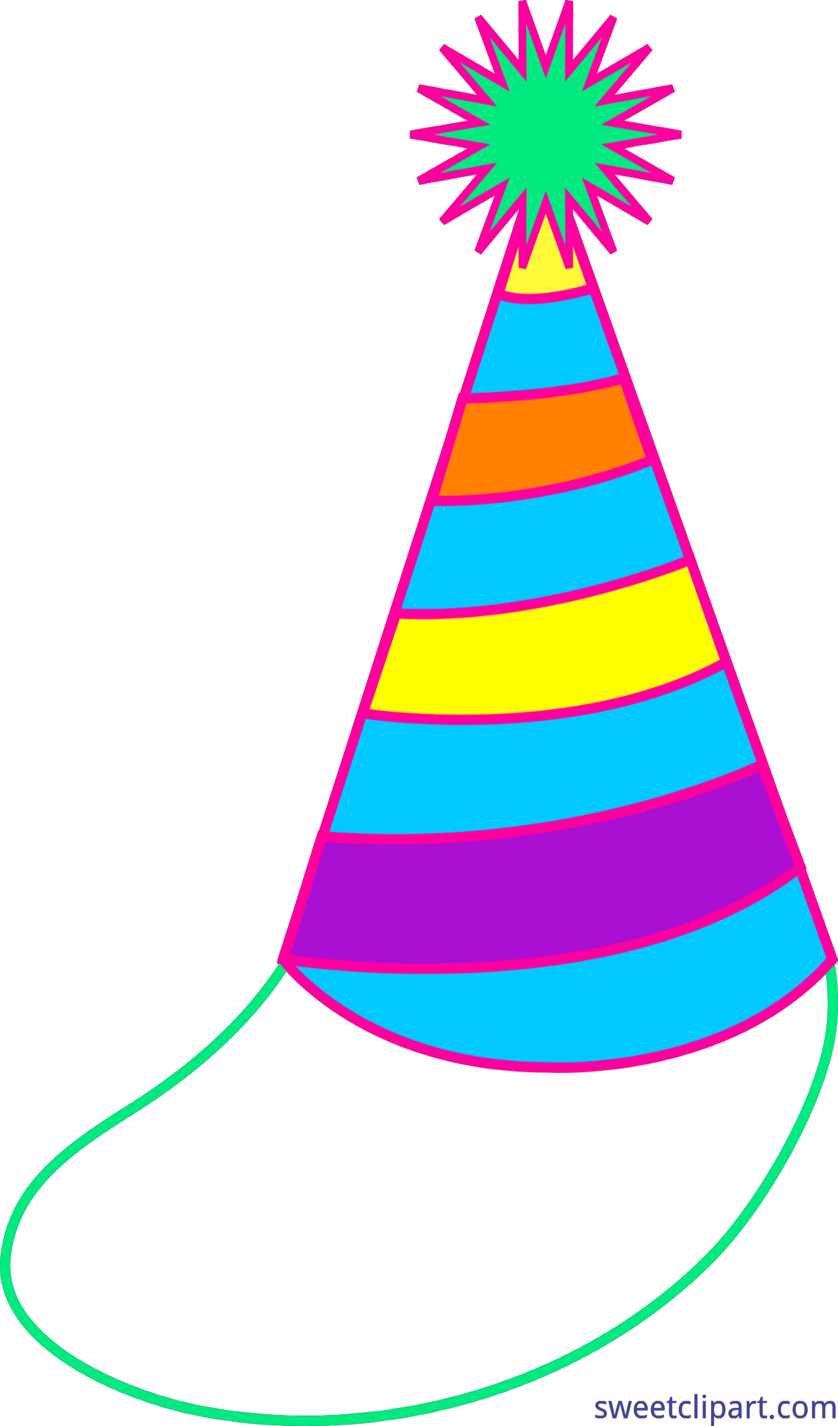 Party Birthday Hat PNG Isolated HD Pictures