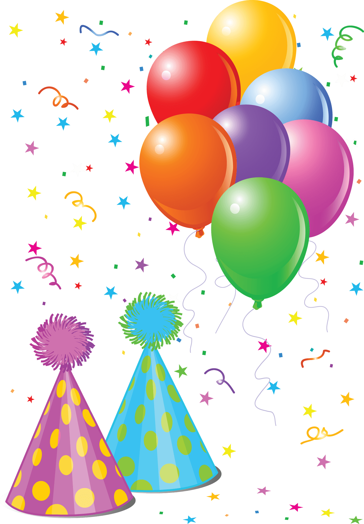 Party Birthday Hat PNG Isolated Transparent