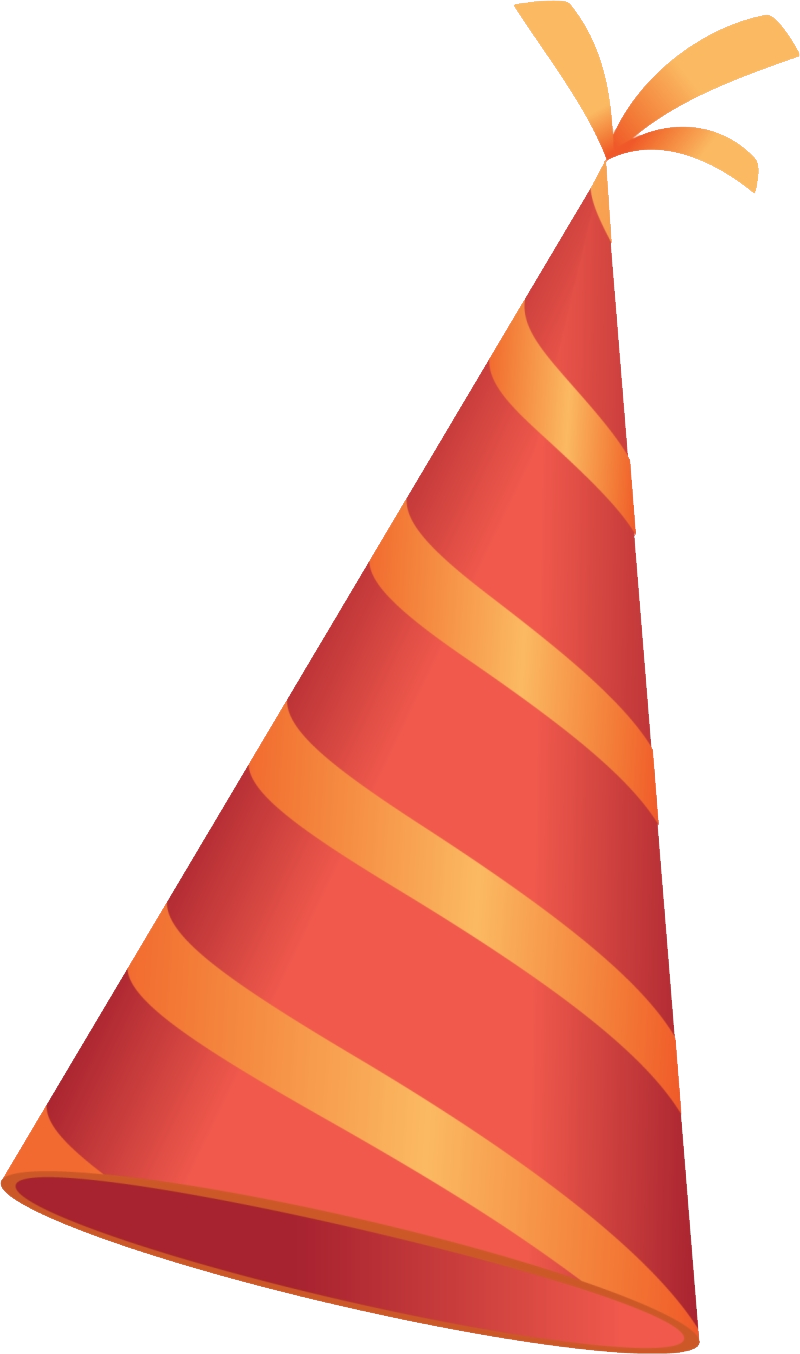 Party Birthday Hat Transparent Isolated Images PNG