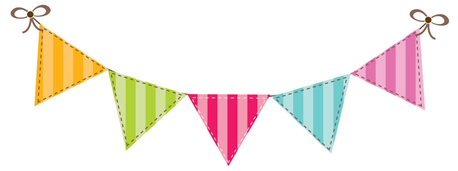 Party Flags PNG HD