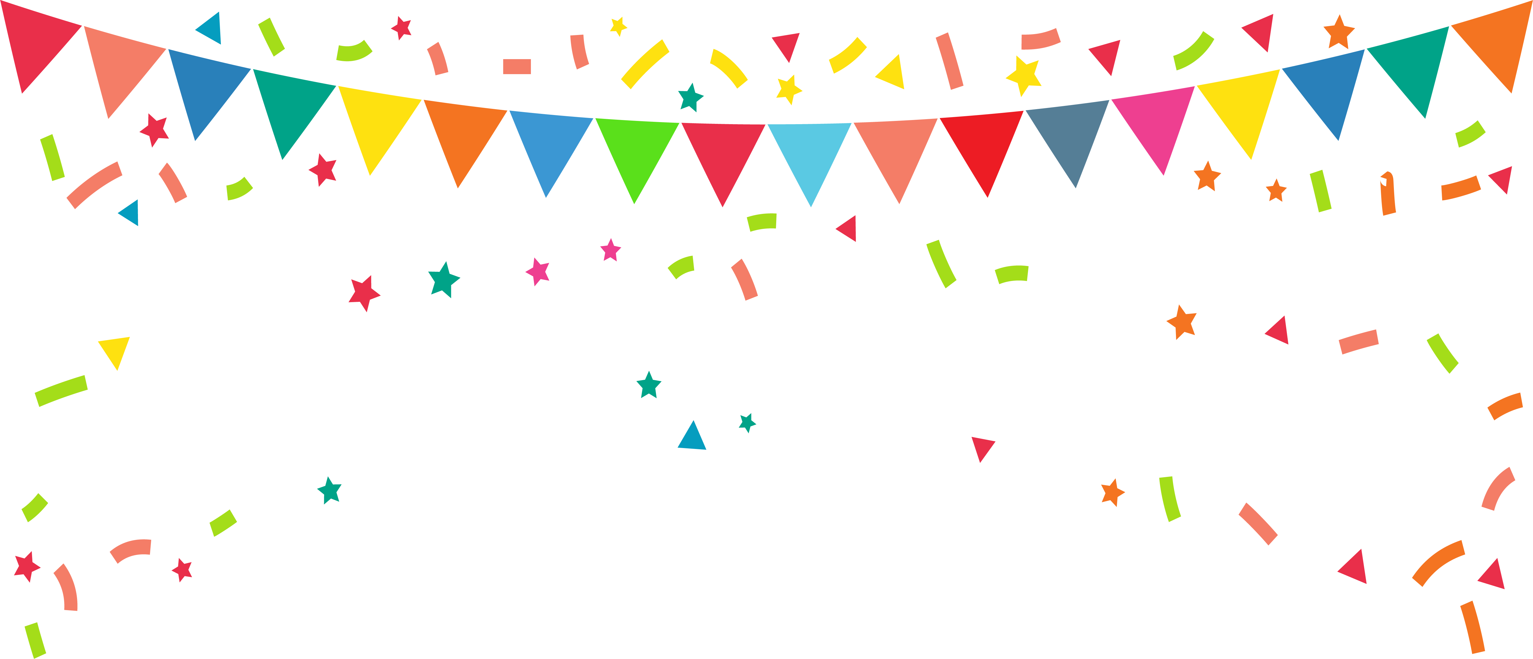 Party Flags Transparent Images PNG