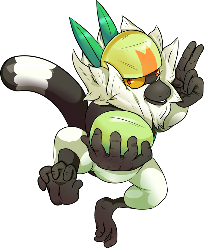 Passimian Pokemon PNG HD Isolated