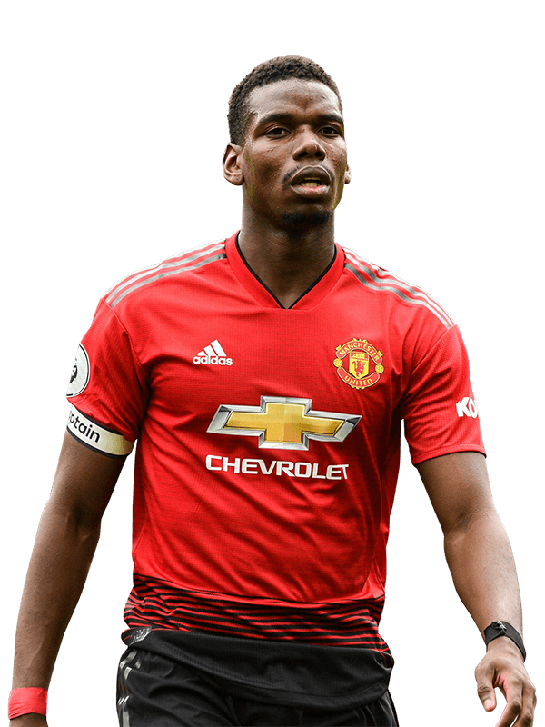 Paul Pogba Manchester United PNG HD