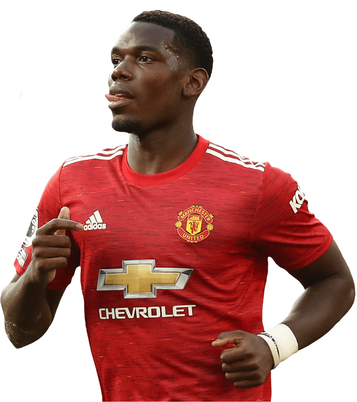 Paul Pogba Manchester United PNG Isolated HD