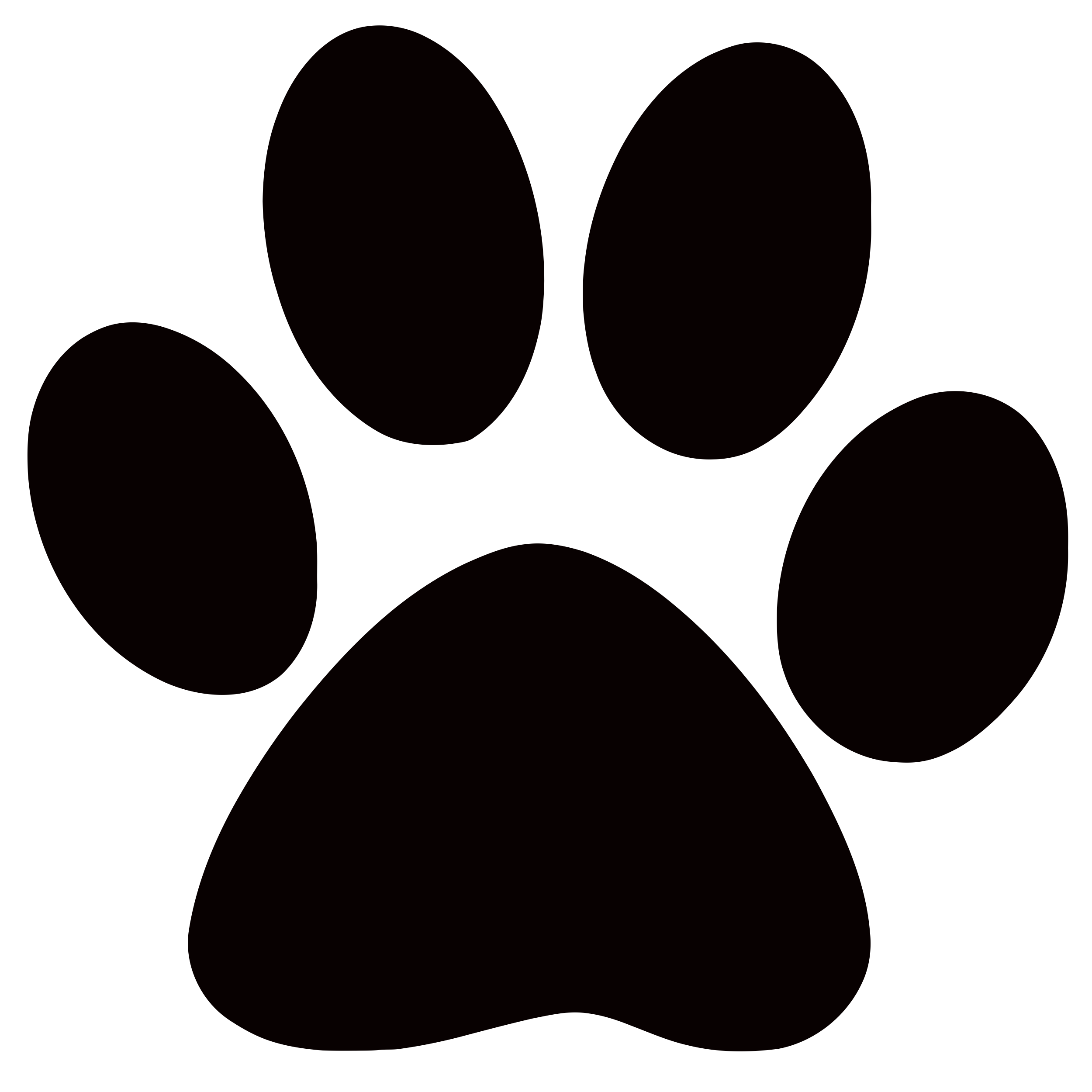 Paw PNG Isolated Transparent