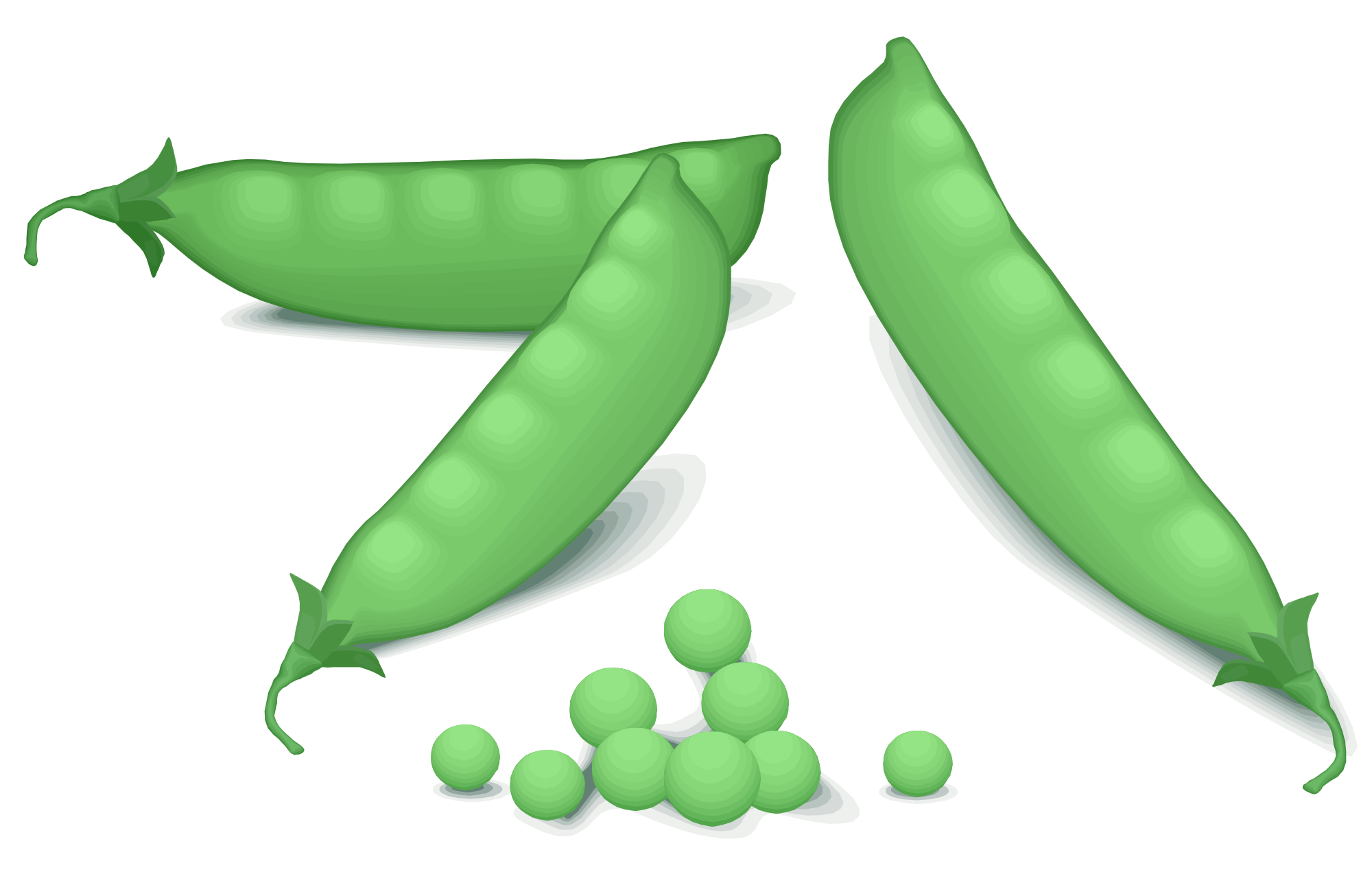 Peas PNG Isolated Image