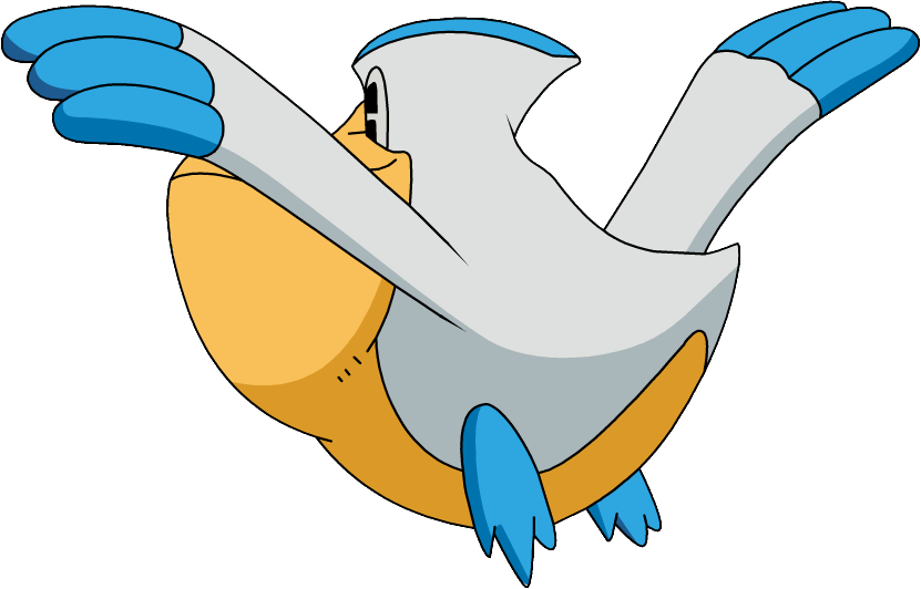 Pelipper Pokemon PNG Isolated File