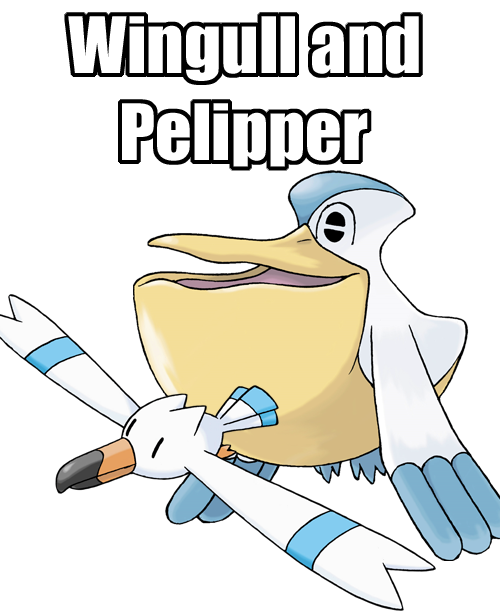 Pelipper Pokemon PNG Isolated Pic