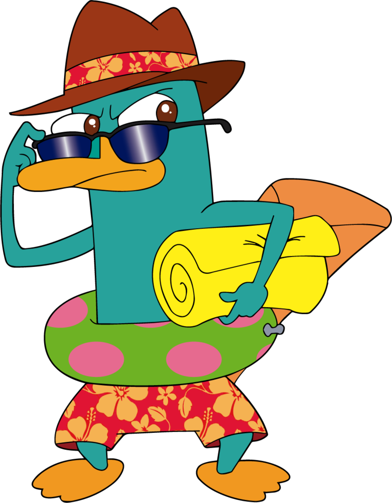 Perry The Platypus PNG Isolated File