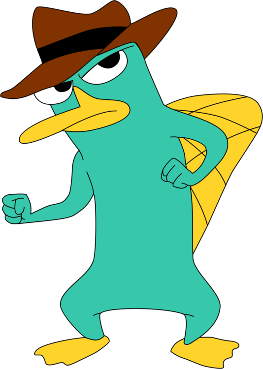 Perry The Platypus PNG Isolated Image