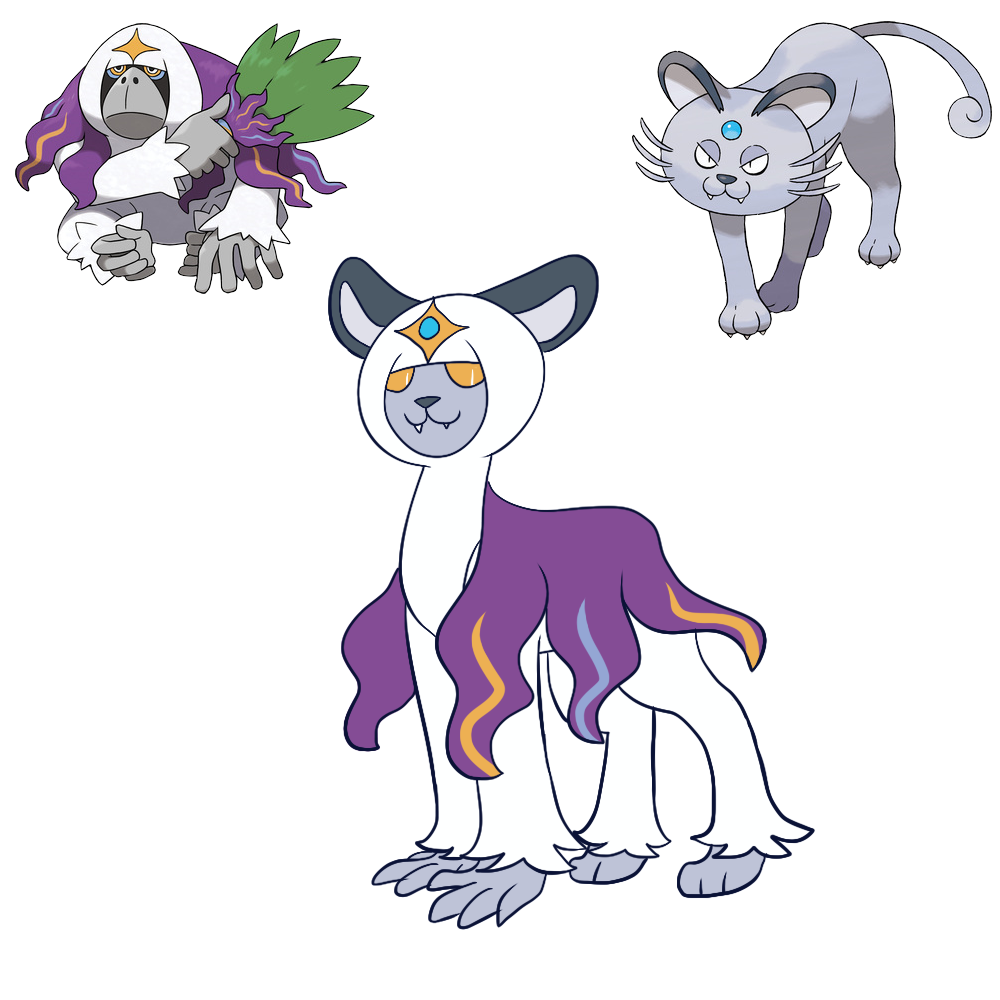Persian Pokemon PNG Isolated Photo