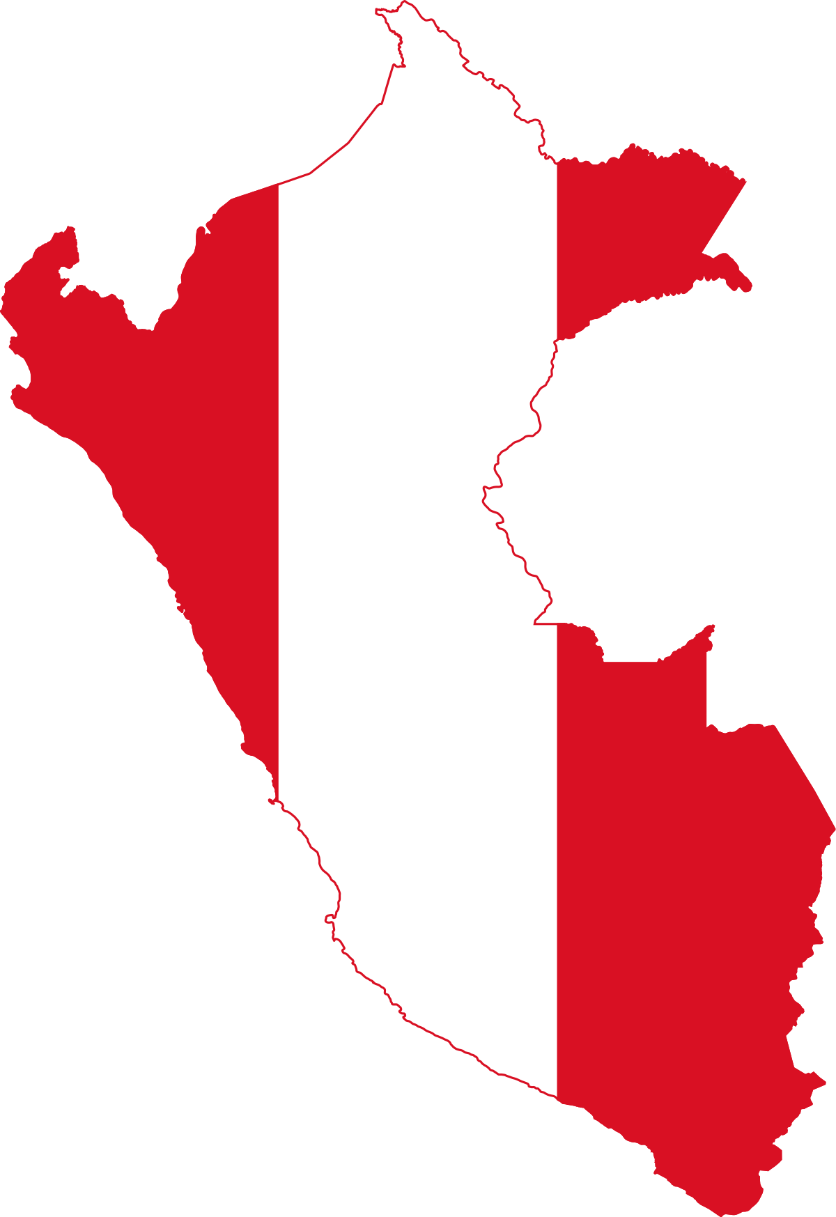 Peru Flag PNG File