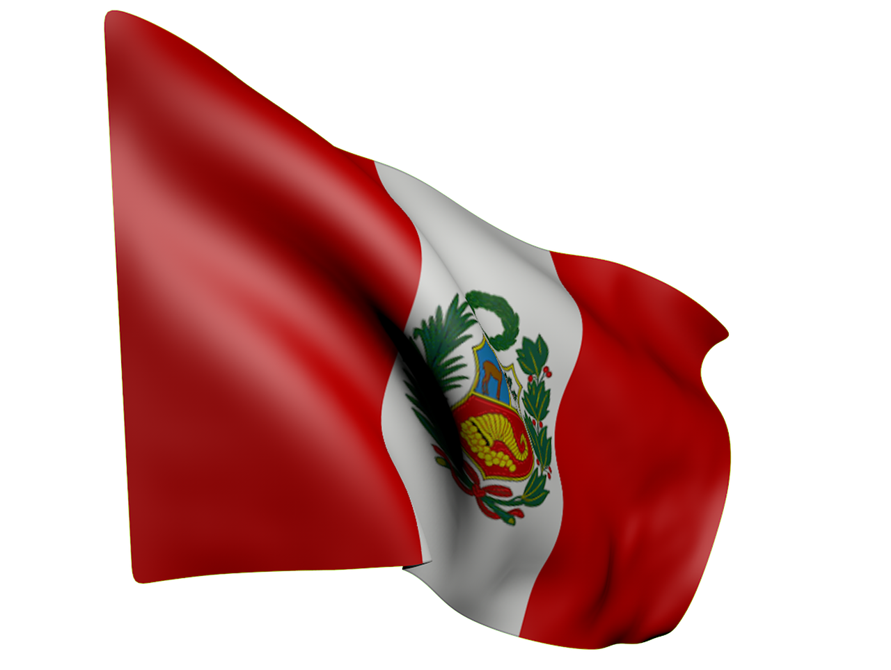 Peru Flag PNG Photo