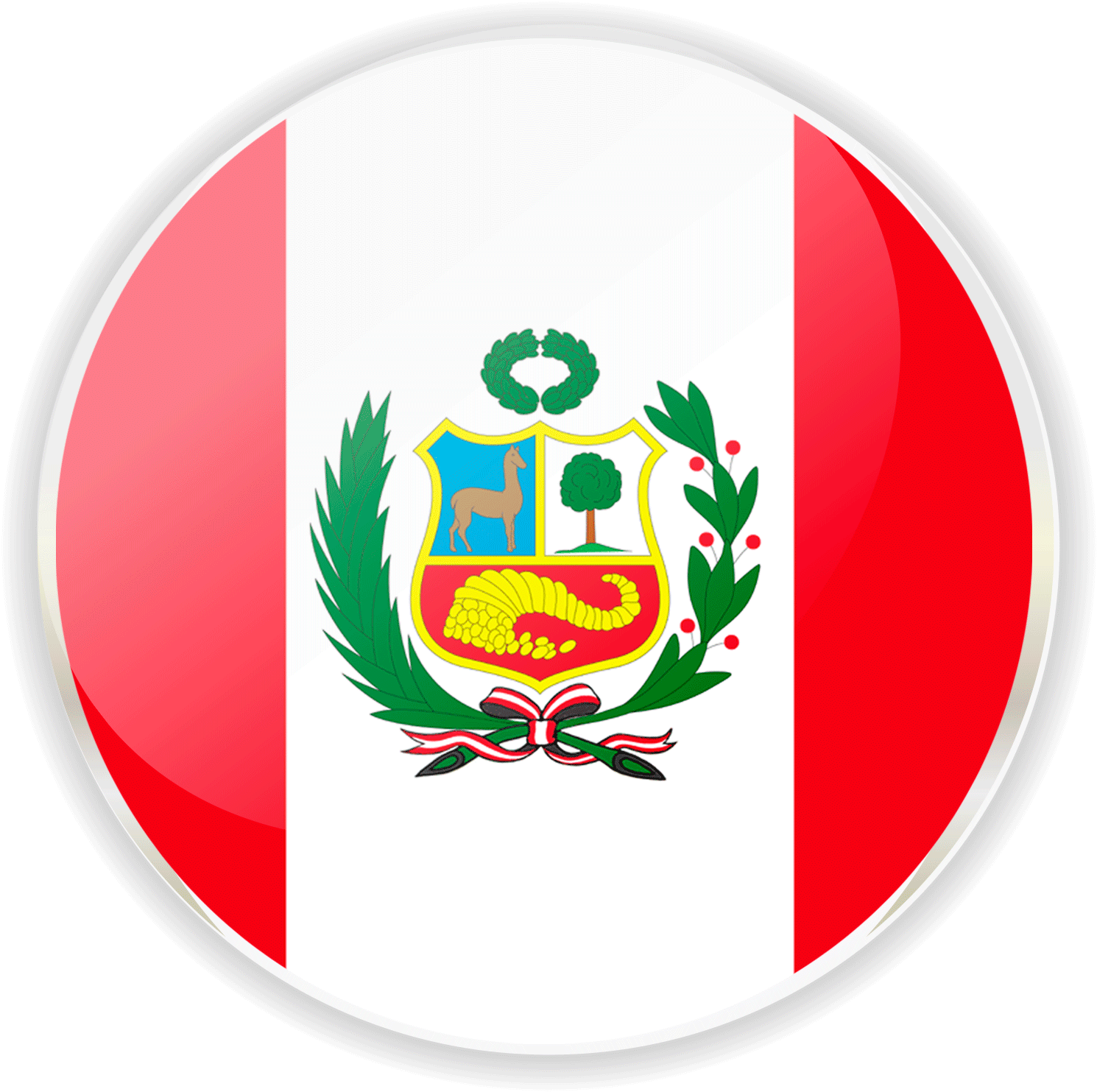 Peru Flag PNG Transparent