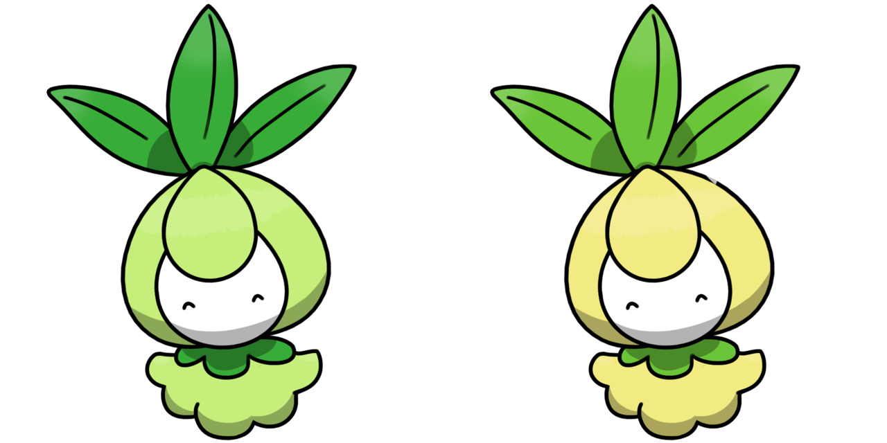 Petilil Pokemon PNG Isolated Transparent