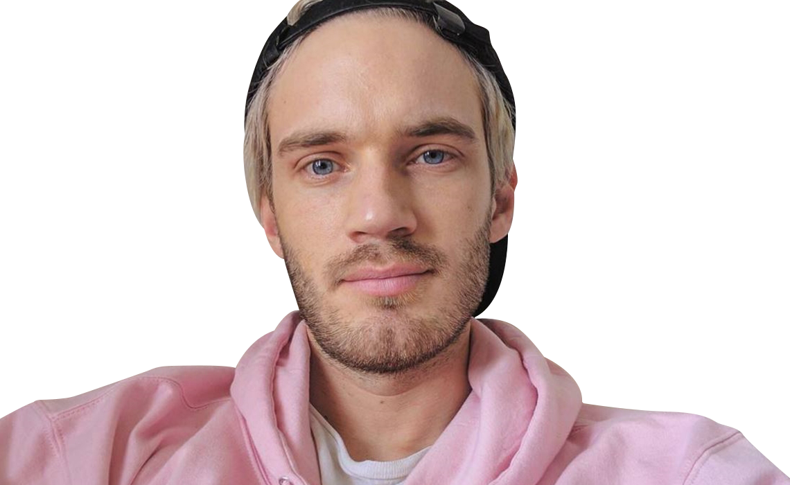 PewDiePie PNG Isolated Pic