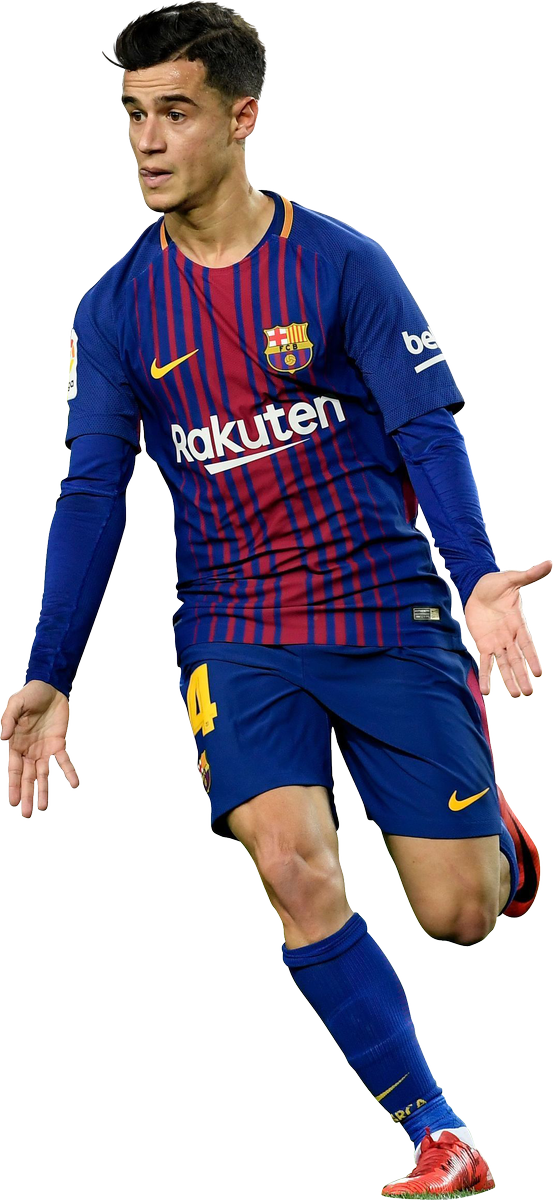 Philippe Coutinho Barcelona PNG Pic