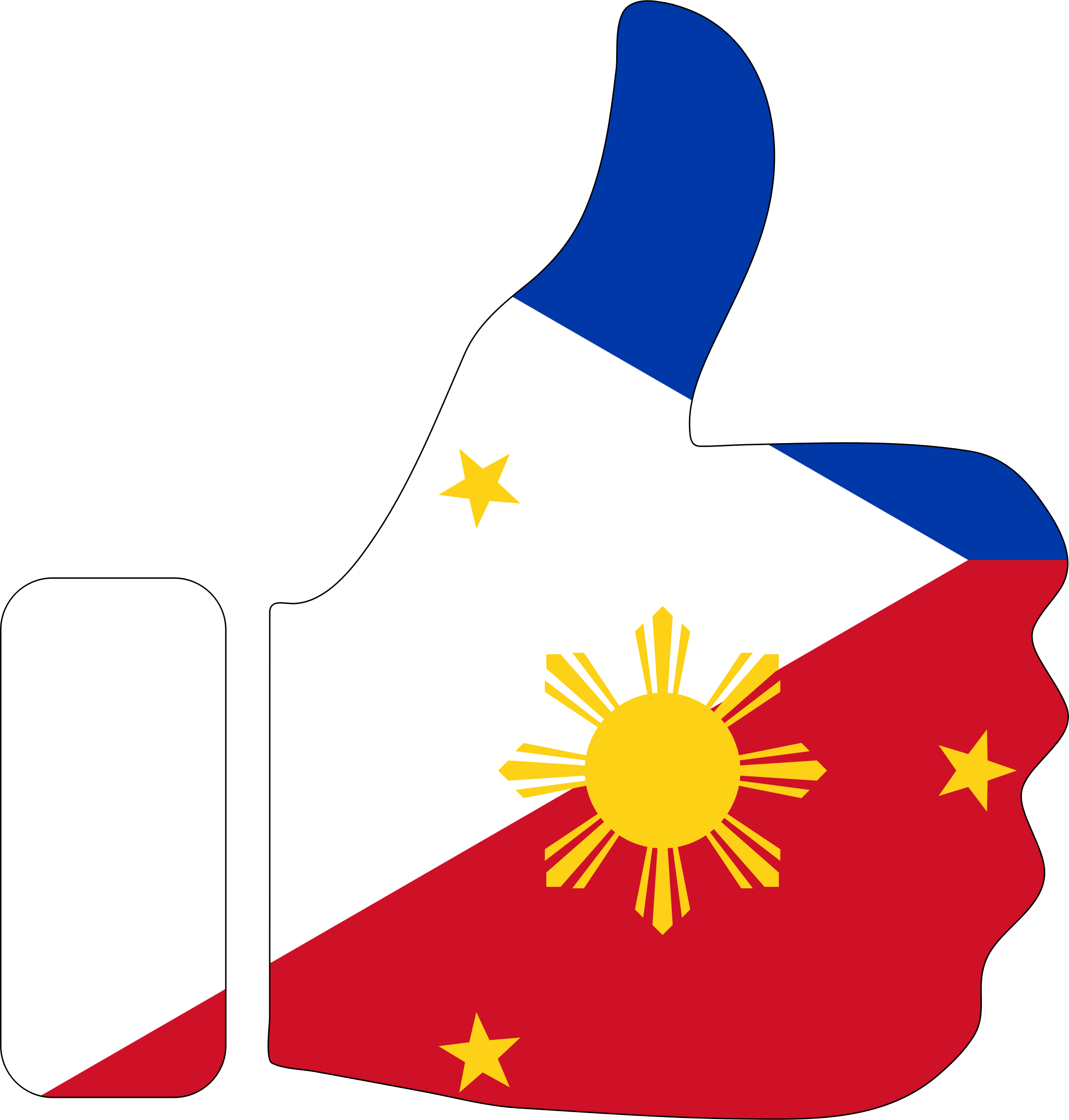 Philippines Flag PNG File