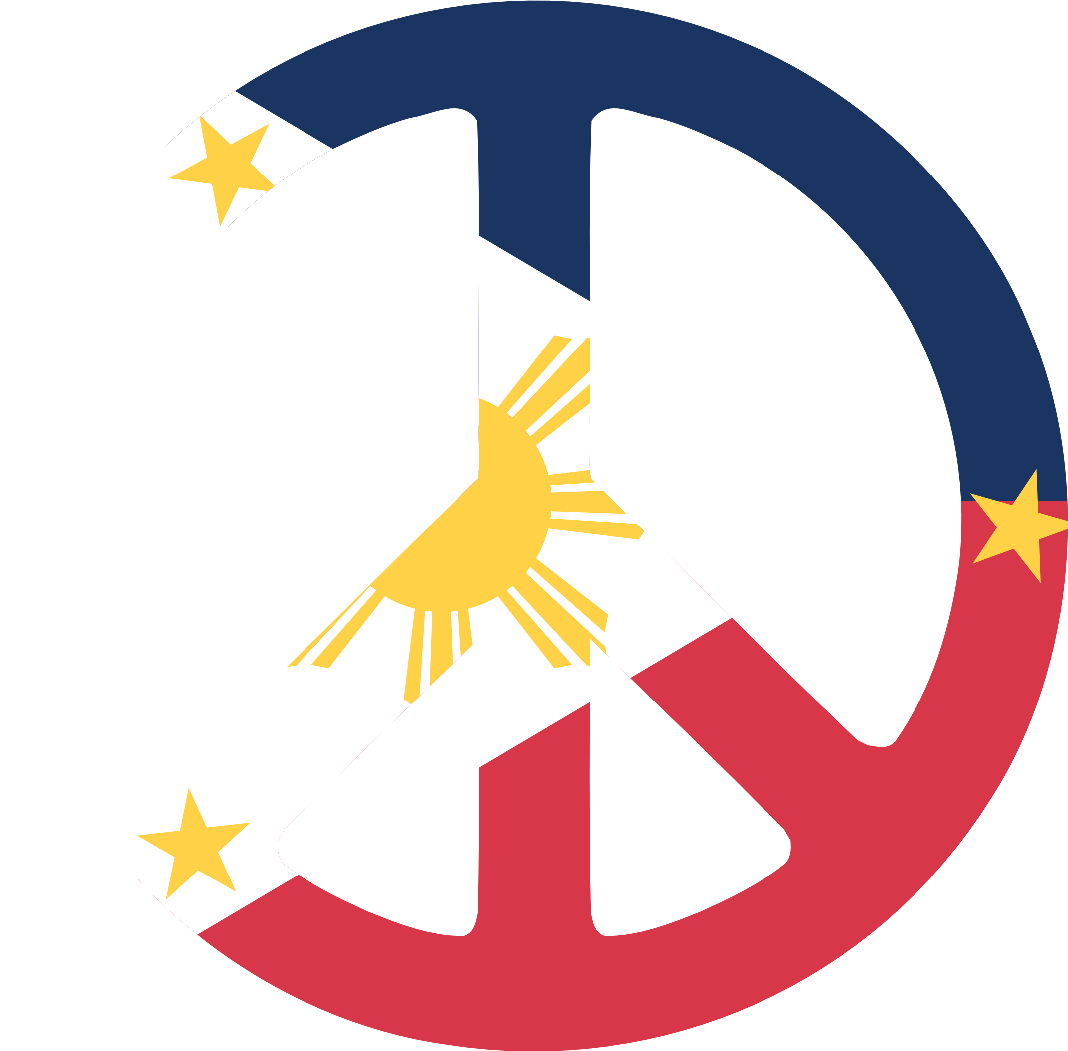 Philippines Flag PNG Isolated Image