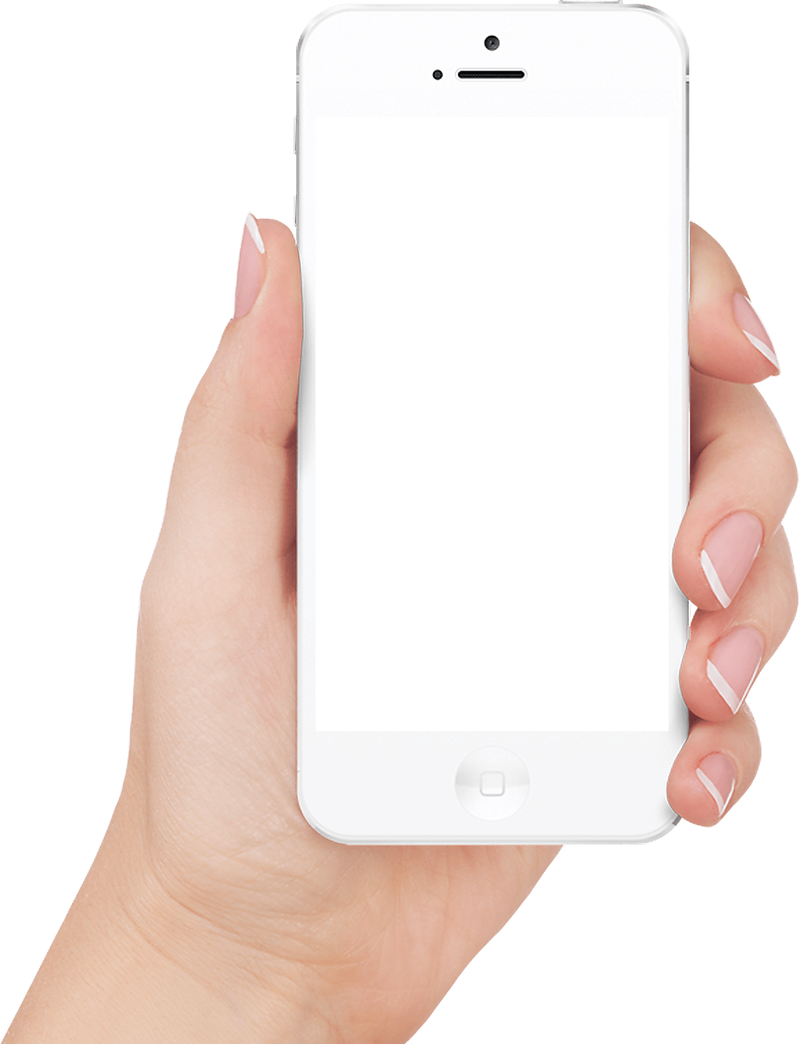 Phone in Hand PNG Free Download