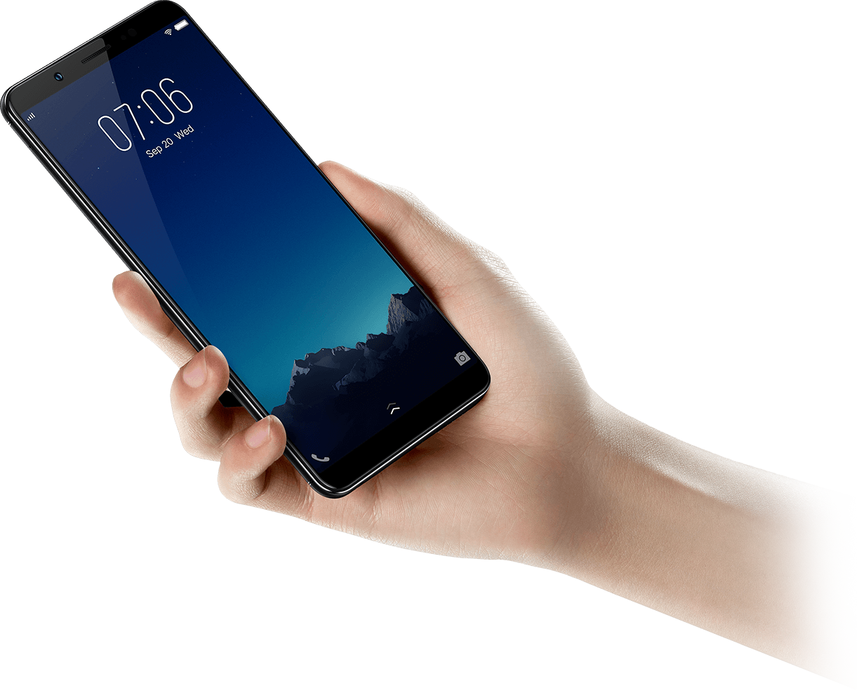 Phone in Hand PNG Isolated HD