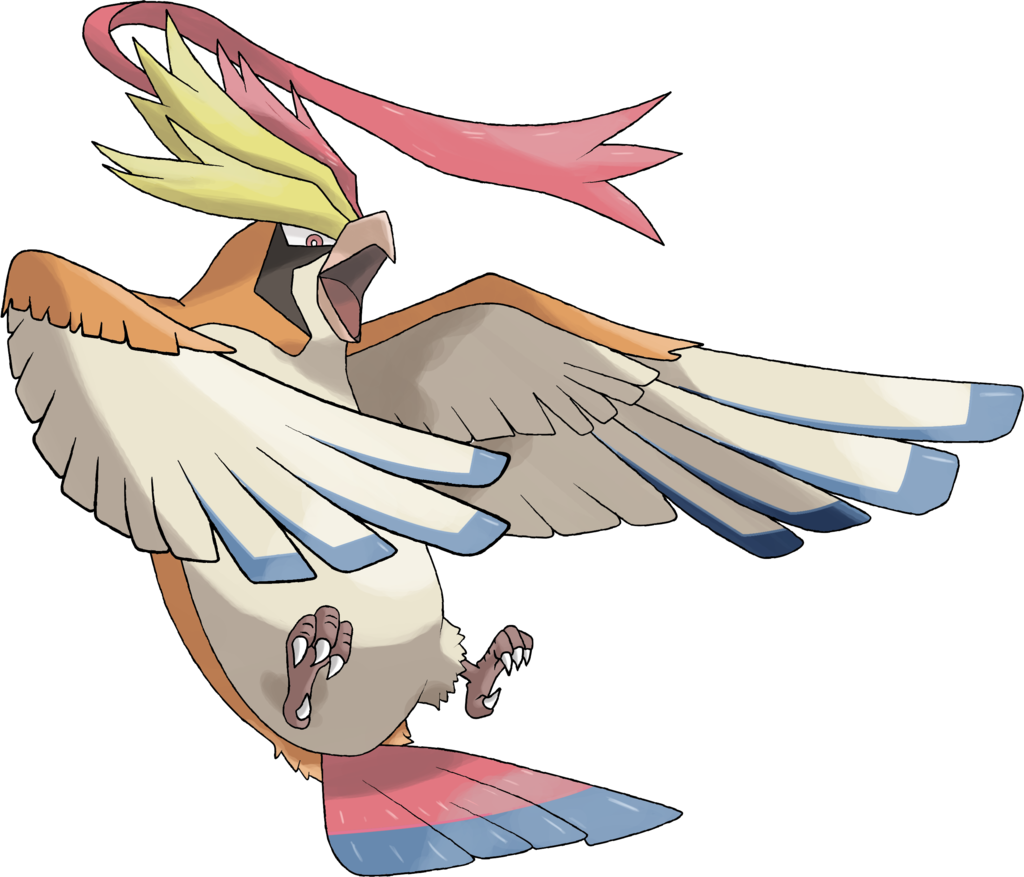 Pidgeotto Pokemon PNG Isolated Pic